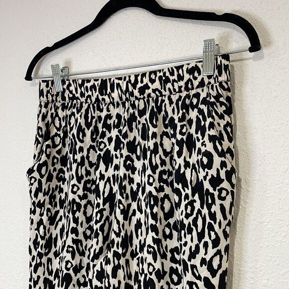 Forever 21 leopard print jogger trousers size S - Picture 3 of 7